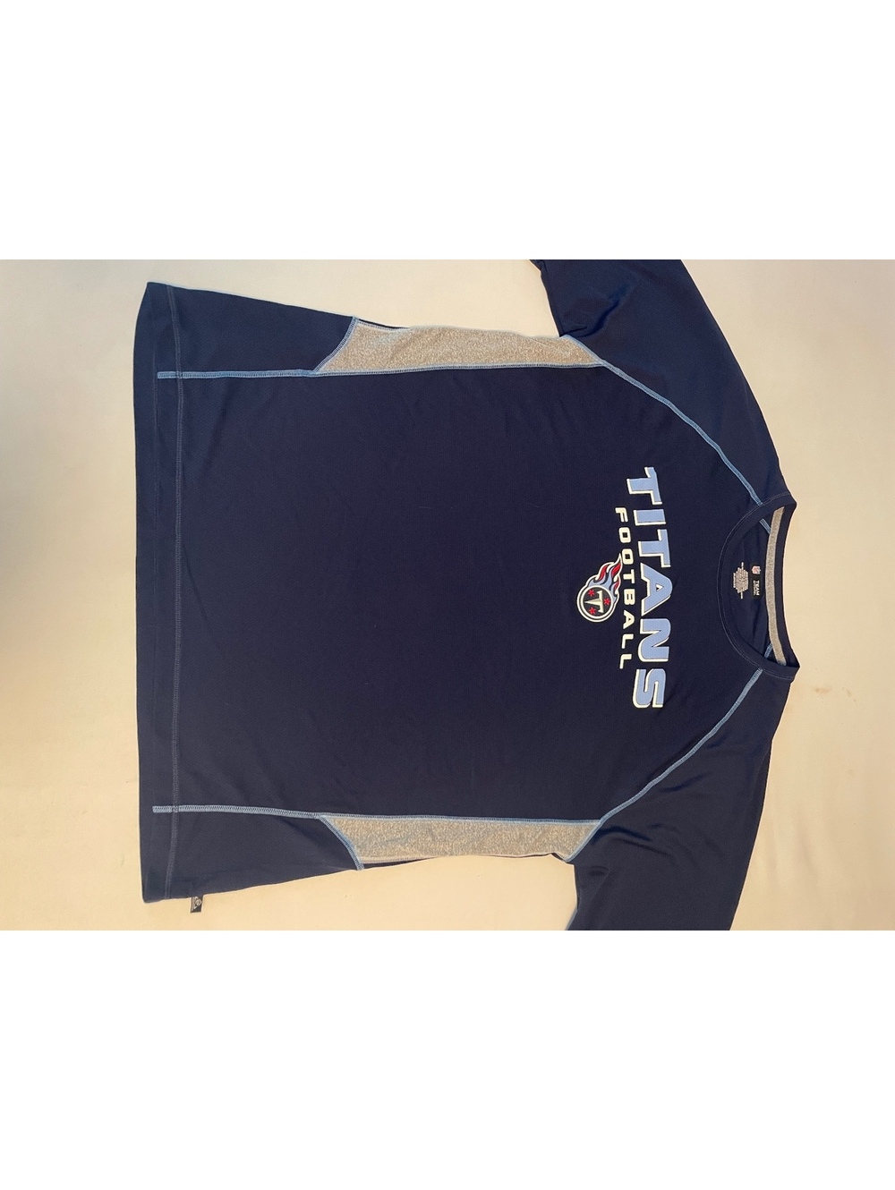 Tennessee Titans NFL Football Navy Blue Athletic Shirt